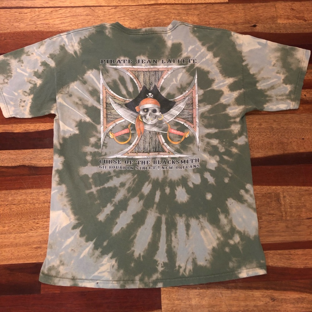 Bleach Dye T Shirt